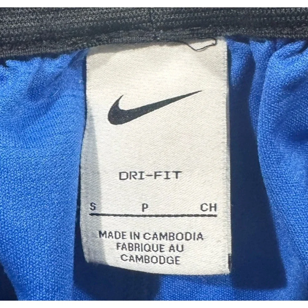 Nike Mens Small Blue Dri-FIT Athletic Gym Training Shorts AJ3914-480